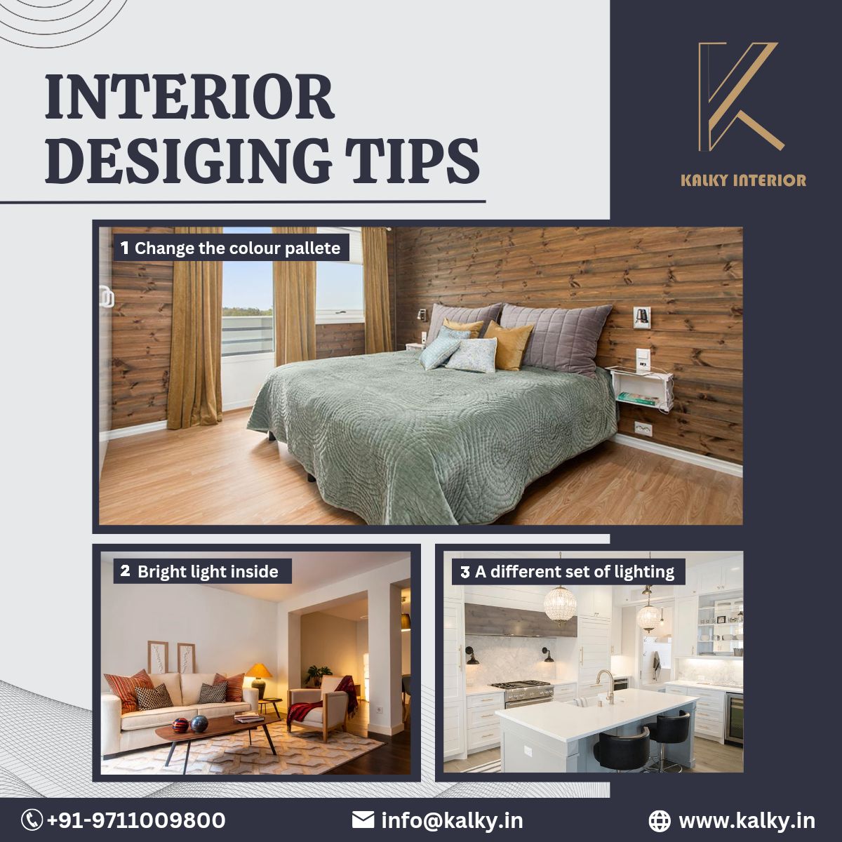 You are currently viewing 3 Important Home Interior Designing Tips To Follow In 2023